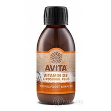 AVITA VITAMIN D3 LIPOSOMAL PLUS fosfolipidový komplex 1x200 ml obrázok