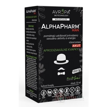 AVROPA AlphaPharm bylinné kvapky 1x50 ml obrázok