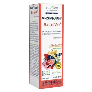 AVROPA AngiPharm BacteVir ústny sprej 1x30 ml obrázok