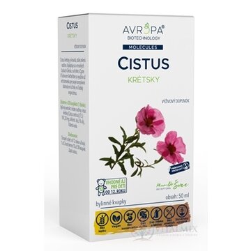 AVROPA Cistus krétsky bylinné kvapky 1x50 ml obrázok