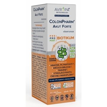 AVROPA ColonPharm Akut Forte kvapky 1x30 ml obrázok