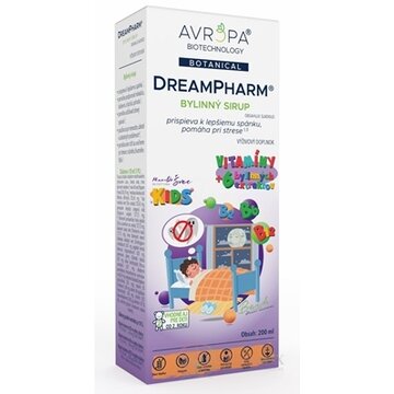 AVROPA DreamPharm KIDS bylinný sirup 1x200 ml obrázok