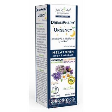 AVROPA DreamPharm Urgency HA ústny sprej 1x30 ml obrázok