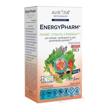 AVROPA EnergyPharm bylinné kvapky 1x50 ml obrázok