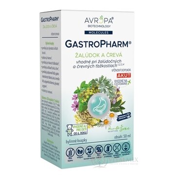 AVROPA GastroPharm bylinné kvapky 1x50 ml obrázok