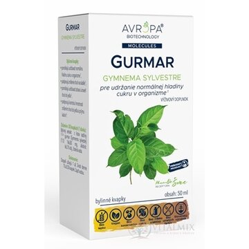 AVROPA GURMAR bylinné kvapky 1x50 ml obrázok