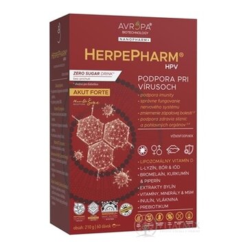 AVROPA HerpePharm HPV prášok, bez príchute 1x210 g obrázok