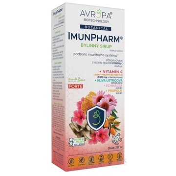AVROPA ImunPharm bylinný sirup 1x200 ml obrázok