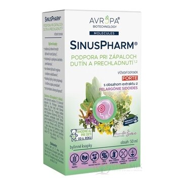 AVROPA SinusPharm bylinné kvapky 1x50 ml obrázok