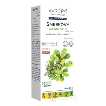 AVROPA Smrekový bylinný sirup 1x200 ml obrázok