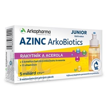 AZINC ArkoBiotics JUNIOR samostatné pitné dávky 5x7 ml (35 ml) obrázok