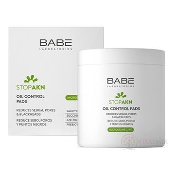 BABÉ AKNÉ Čistiace tampóny (Oil Control pads) 1x60 ks obrázok