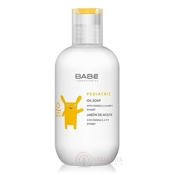 BABÉ DIEŤA Atopický kúpeľový gél (Pediatric Emollient soap, atopic skin) 1x200 ml obrázok