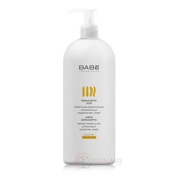BABÉ TELO Dermaseptic soap mydlo sprchový gél na dennú hygienu 1x1000 ml obrázok