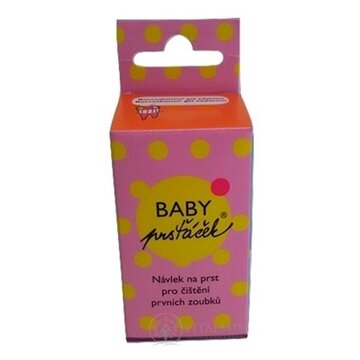 BABY Prstiačik pre batoľatá návlek na prst, čistenie prvých zúbkov 1x1 ks obrázok