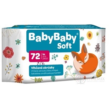 BabyBaby Soft Vlhčené obrúsky 1x72 ks obrázok