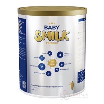 BABYSMILK PREMIUM 1 počiatočná dojčenská mliečna výživa v prášku, s Colostrom (0 - 6 mesiacov) 1x400 g obrázok