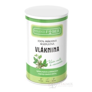 BALANCE FIBER VLÁKNINA 100% prírodná rozpustná 1x250 g obrázok