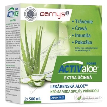 Barny's ACTIValoe FORTE 2x500 ml (1000 ml), 1x1 set obrázok