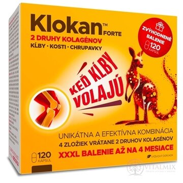 Barny's KLOKAN Forte cps (zvýhodnené balenie) 1x120 ks obrázok