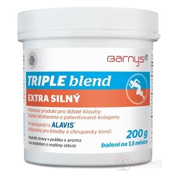 Barny's TRIPLE blend EXTRA SILNÝ prášok, s arómou a sladidlom 1x200 g obrázok