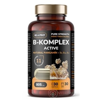 BE A PRO! B-KOMPLEX ACTIVE cps 1x30 ks obrázok