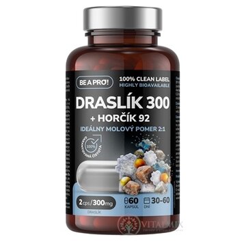 BE A PRO! DRASLÍK 300 + HORČÍK 92 cps 1x60 ks obrázok
