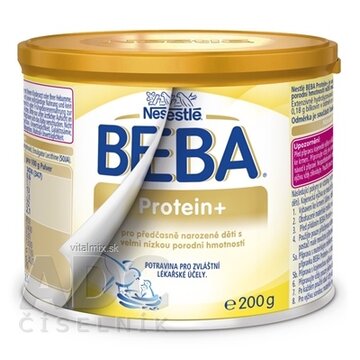 BEBA PROTEIN+ plv (pre predčasne narodené deti) 1x200 g obrázok