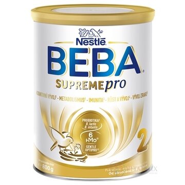 BEBA SUPREME pro 6HM-O 2 následná mliečna výživa (od ukonč. 6. mesiaca) 1x800 g obrázok