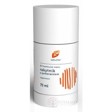 Bebutter BIO bambucké maslo Rakytník s pomarančom telový balzam, regenerácia, 1x75 ml obrázok