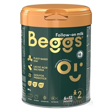 Beggs 2 následná dojčenská mliečna výživa (od ukonč.6.mesiaca) 1x800 g obrázok