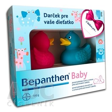 Bepanthen Baby masť 1x100 g + darček detské kačičky 1x1 set obrázok