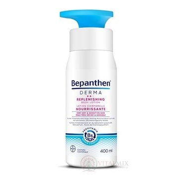 Bepanthen DERMA REPLENISHING BODY LOTION hĺbkovo vyživujúce telové mlieko 1x400 ml obrázok