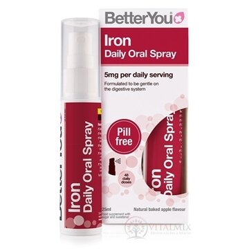 Better You ŽELEZO 5 mg orálny sprej 1x25 ml obrázok