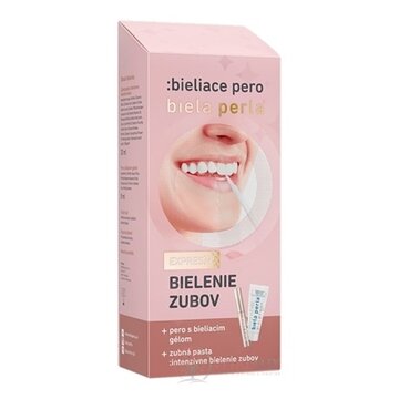 Biela perla Bieliace pero (pero s bieliacim gélom 8 ml + zubná pasta 30 ml) 1x1 set obrázok