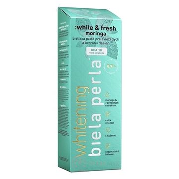 Biela perla White & fresh moringa zubná pasta bieliaca 1x75 ml obrázok