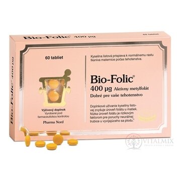 Bio-FOLIC 400 μg tbl (inov.2025) 1x60 ks obrázok