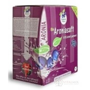 Bio Aronia džús (Aroniasaft) 100% priamo lisovaná šťava, kartón s výčapným ventilom 1x3 l obrázok