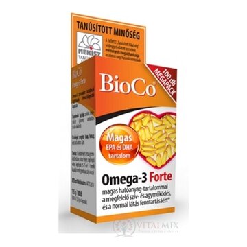 BioCo Omega-3 Forte MEGAPACK cps 1x100 ks obrázok