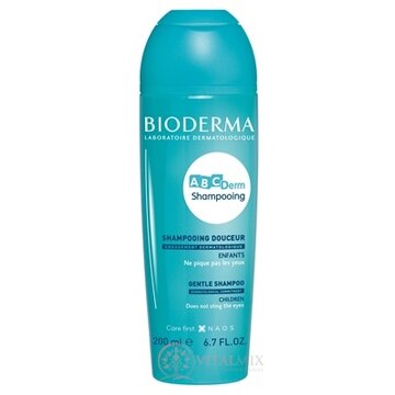 BIODERMA ABCDerm Šampón (V2) jemný, detský (inov.2019) 1x200 ml obrázok