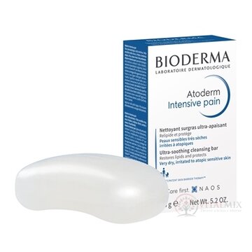 BIODERMA Atoderm Intensive umývacia kocka suchá, citlivá pokožka 1x150 g obrázok