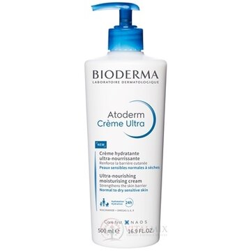 BIODERMA Atoderm Krém Ultra hydratačný a ultra výživný, neparfumovaný 1x500 ml obrázok
