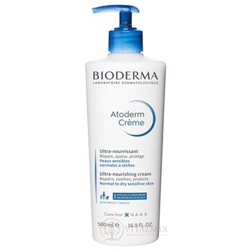 BIODERMA Atoderm Krém (V2) výživný telový (inov.2021) 1x500 ml obrázok