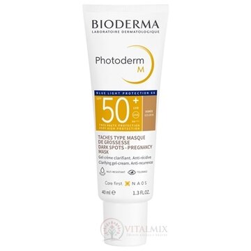 BIODERMA Photoderm M SPF 50+ gél - krém, tmavý (inov.2022) 1x40 ml obrázok