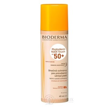 BIODERMA Photoderm NUDE Touch SPF50 + tónovací fluid svetlý 1x40 ml obrázok