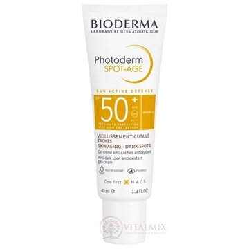 BIODERMA Photoderm SPOT-AGE SPF 50+ gél - krém (inov.2022) 1x40 ml obrázok