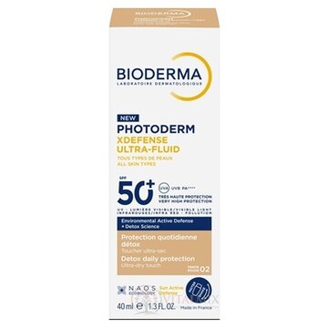 BIODERMA Photoderm XDefense Ultra fluid SPF 50+ svetlý, 1x40 ml obrázok