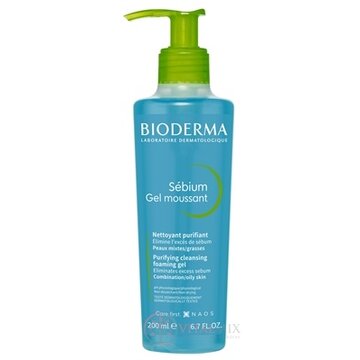 BIODERMA Sébium Gel moussant čistiaci peniný gél, s pumpou 1x200 ml obrázok