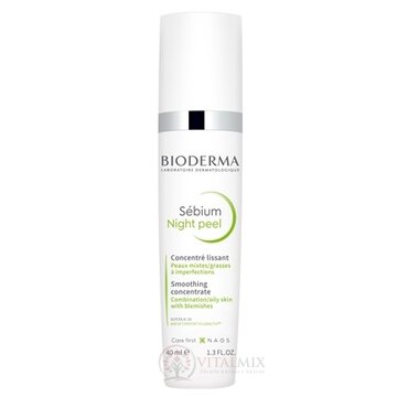 BIODERMA Sébium Night peel vyhladzujúce sérum 1x40 ml obrázok