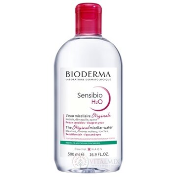 BIODERMA Sensibio H2O (V2) micelárna voda pre citlivú pleť (inov. 2021) 1x500 ml obrázok